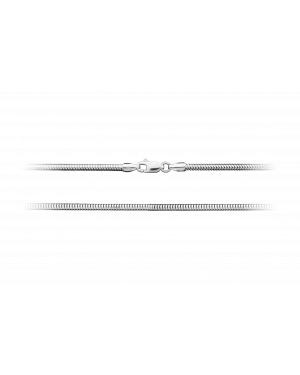 Halskette aus 585er Weissgold »Schlangenkette, 100709«
