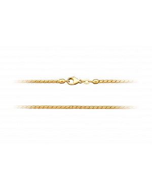Halskette aus 585er Gelbgold »Balkenkette, 100712«