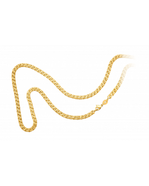 Halskette aus 585er Gelbgold »Garibaldikette, 100721«