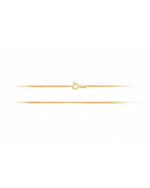 Halskette aus 585er Gelbgold »Panzerkette, 100763«