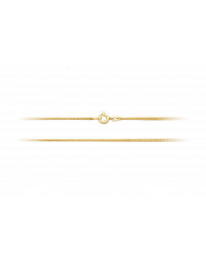 Halskette aus 585er Gelbgold »Panzerkette, 100765«