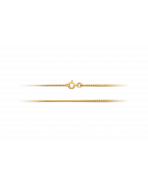 Halskette aus 585er Gelbgold »Panzerkette, 100766«