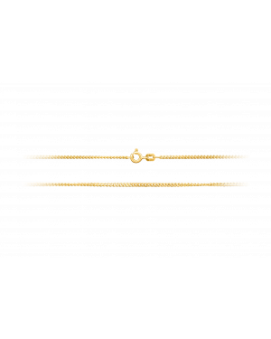 Halskette aus 585er Gelbgold »Panzerkette, 100770«