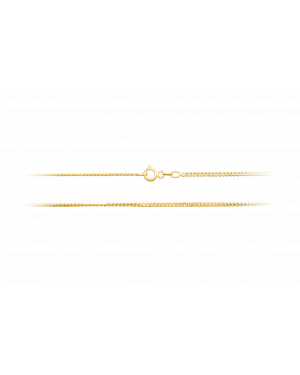 Halskette aus 585er Gelbgold »Panzerkette, 100774«
