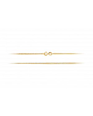 Halskette aus 585er Gelbgold »Panzerkette, 100780«