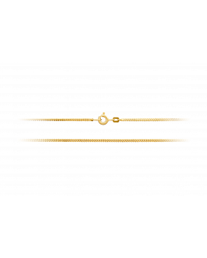Halskette aus 585er Gelbgold »Panzerkette, 100781«