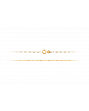 Halskette aus 750er Gelbgold »Kugelkette, 100786«