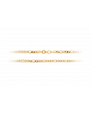 Halskette aus 585er Gelbgold »Panzerkette, 100798«