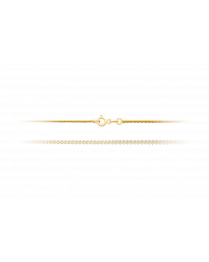 Halskette aus 750er Gelbgold »Panzerkette, 100804«