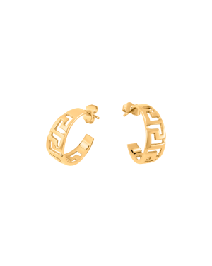 Creolen aus 585er Gelbgold »100878«