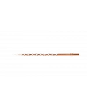 Halskette aus Edelstahl rosé vergoldet »101028«