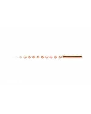 Halskette aus Edelstahl rosé vergoldet »101029«