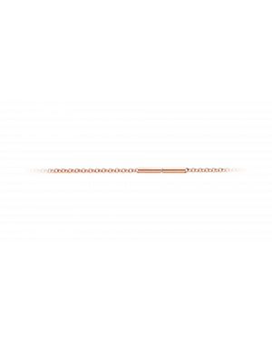 Halskette aus Edelstahl rosé vergoldet »101035«