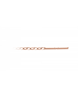 Halskette aus Edelstahl rosé vergoldet »Ankerkette, 101039«