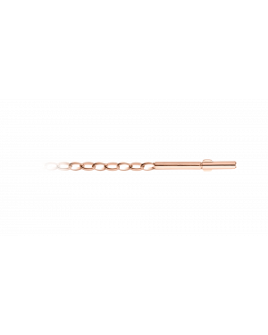 Halskette aus Edelstahl rosé vergoldet »Ankerkette, 101041«