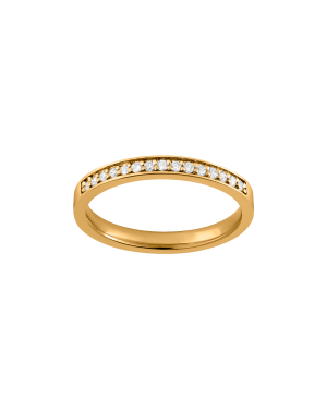 Verlobungsring aus 750er Gold »Memoire, 18K, 101216« mit 15 Diamanten