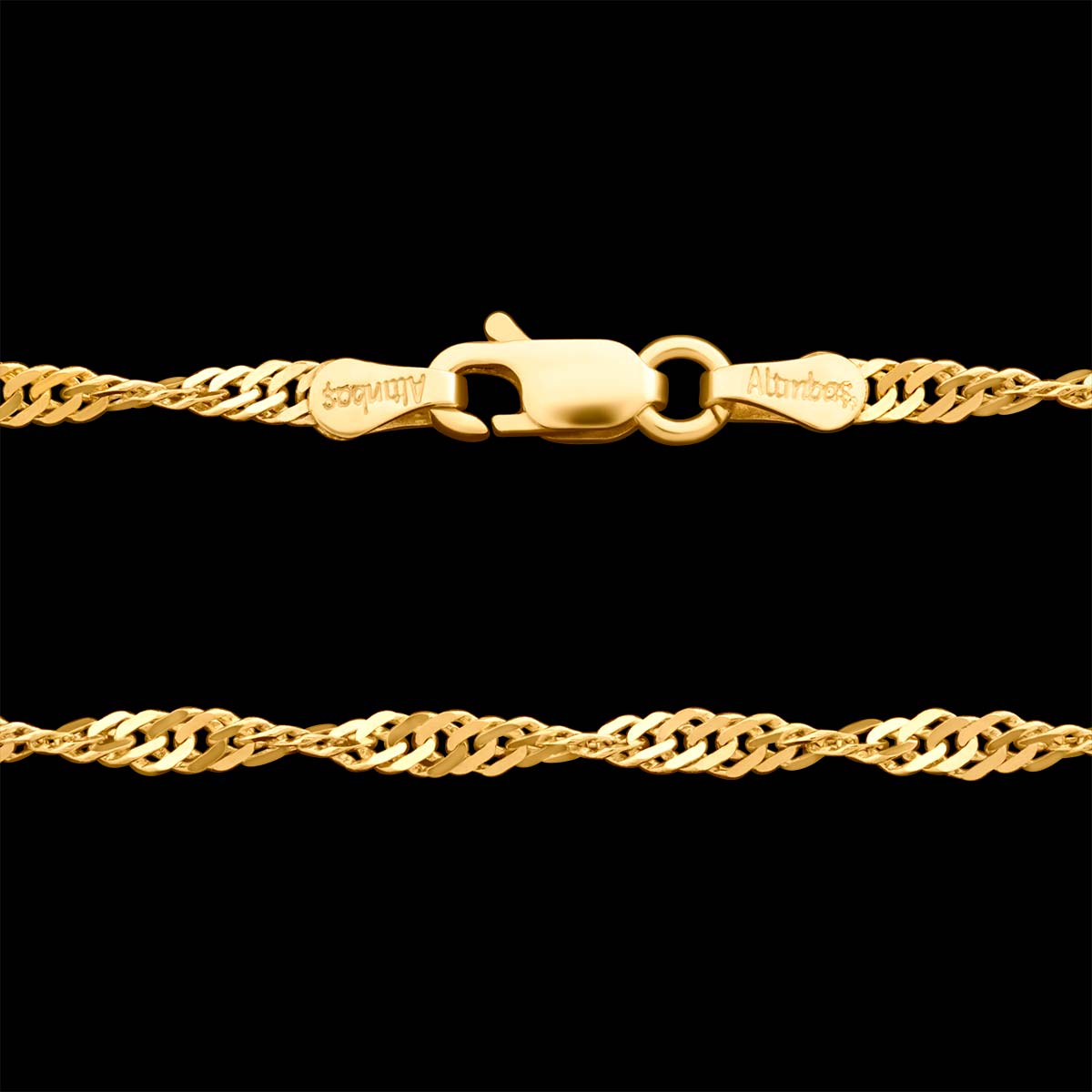 Singapurketten aus Gold, Silber und Edelstahl Online kaufen.