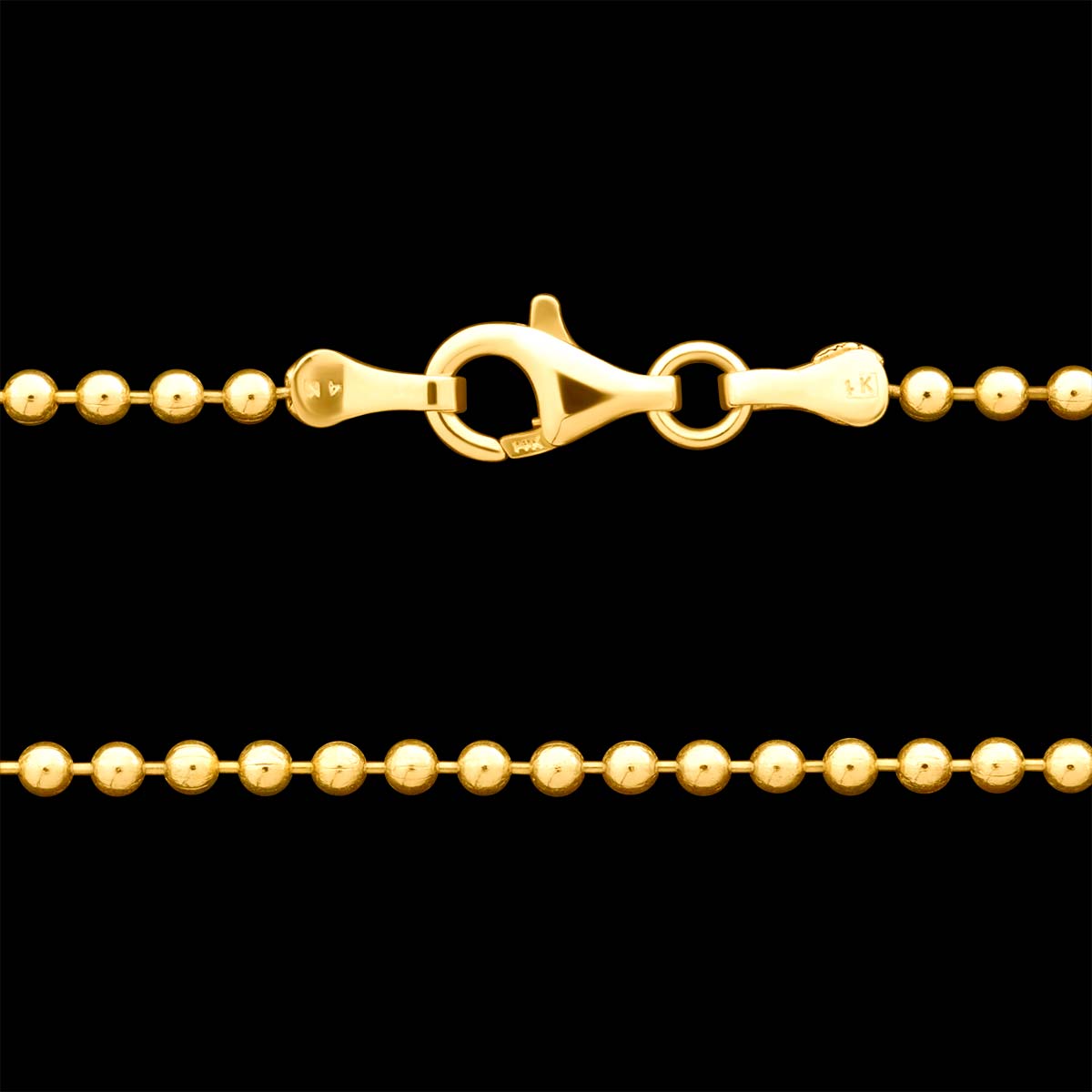 Kugelketten aus Gold, Silber und Edelstahl Online kaufen.