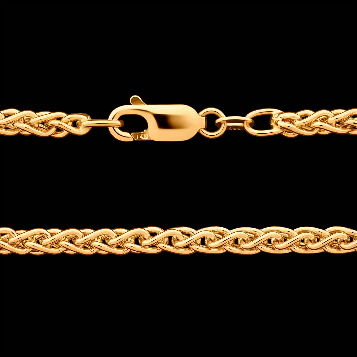 Zopfketten aus Gold, Silber und Edelstahl Online kaufen.