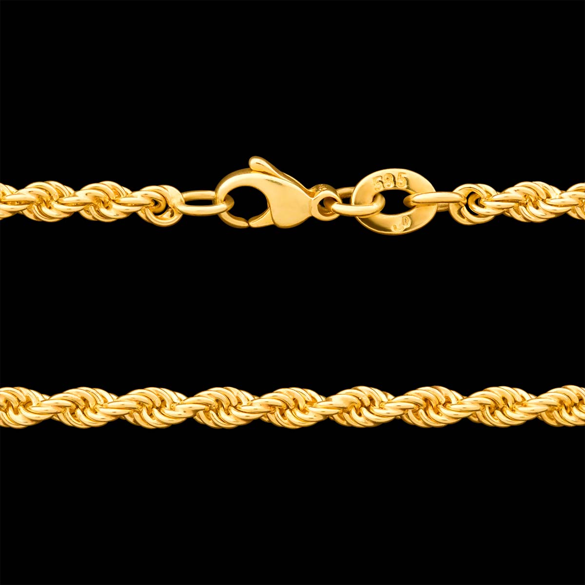 Kordelketten aus Gold, Silber und Edelstahl Online kaufen.